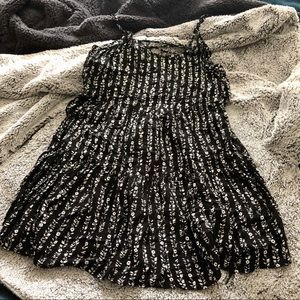 Floral Print Dress with Tie Back